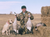 Successful goose hunter